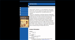 Desktop Screenshot of jamesandco.com